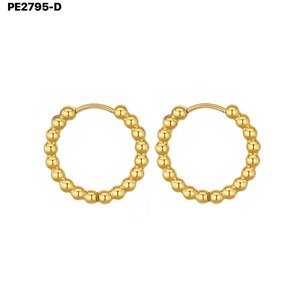 Pendientes de Aro de Moda 2.5*12 PE2795 para Mujer, Joyería de Alta Calidad - Product Image 2
