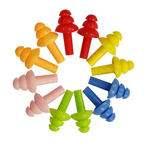 حار بيع صديقة للبيئة سدادات السباحة سيليكون الأذن المقابس للماء سدادات سيليكون سدادات الأذن - Product Image 1