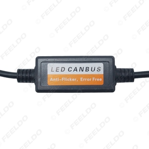 Araba LED far <span class=keywords><strong>H4</strong></span> Hi/Lo far Canbus hata ücretsiz yük direnci için hata ücretsiz uyarı Canceller fiş - Product Image 4
