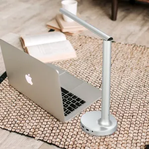 Draagbare Met Speaker Plug Desktop Smart Led Voor Leeszaal Tafellamp Op Off Outdoor Draadloze Tafellamp