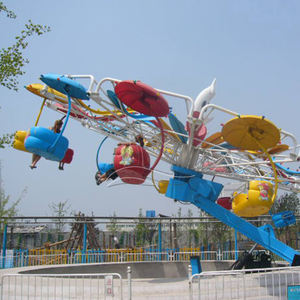 لعبة الكرنفال في الهواء الطلق متعة عادل الجذب متنزه الملاهى مظلي مزدوجة تحلق الاعصار ركوب للبيع - Product Image 3