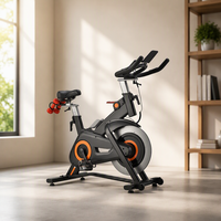 Vélo de spinning magnétique à résistance de 13 kg Gym Master Fitness pour le cyclisme en intérieur