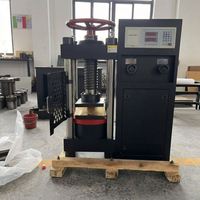 Machine d'essai de résistance à la compression mécanique à affichage numérique, construction en acier épais de précision classe 1, norme BS/ASTM