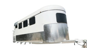 รถพ่วงบรรทุกม้า 2 ตัวแบบหนัก / รถพ่วงขนส่งปศุสัตว์แบบปิด - Product Image 2