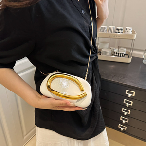 Bolso de banquete 2025, bolso de cena versátil para mujer, bolso de gama alta, bolso de hombro tipo bandolera, <span class=keywords><strong>bolsos</strong></span> de mano - Product Image 3