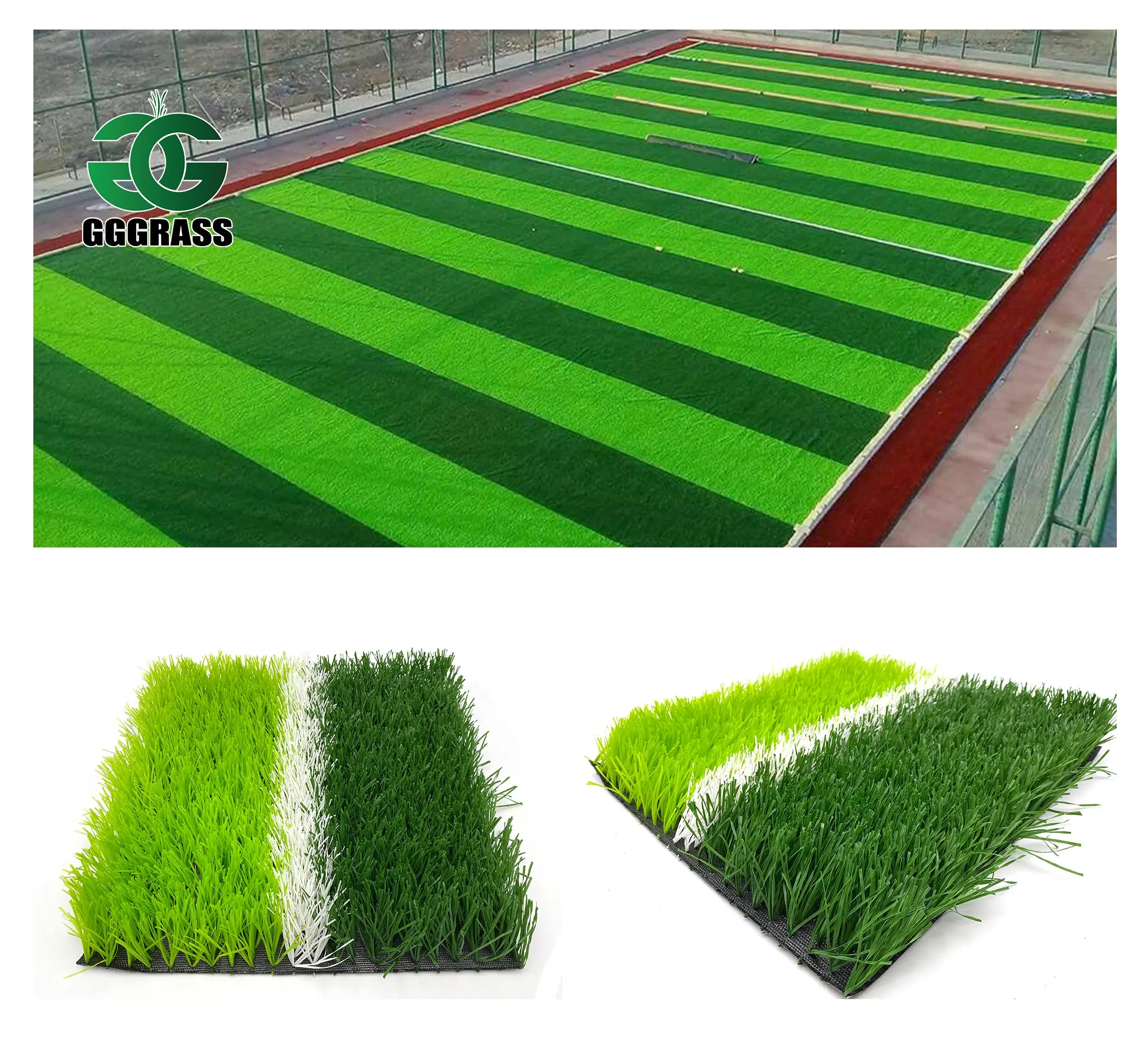 Bom Stand Up Synthetic Lawn Carpet Sports Flooring Fábrica Artificial De Relva De Futebol Artificial Grama De Futebol