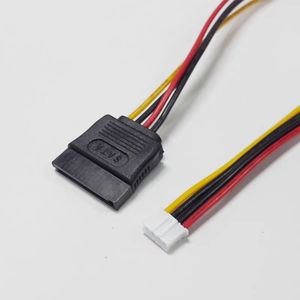 SATA <b>Power</b> <b>Cable</b> 15 Pin Female To 4 Pin Male 2.0mm Pitch For Computer SATA Interface Oxygen Free Copper Wire - Product Image 3
