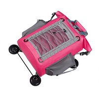 Sac étanche en cuir 25L OEM/ODM avec fermeture auto-agrippante pour planches à pagaie, planches de surf et accessoires de navigation