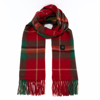 Custom Unisex Fleece Smart Intelligent Scarves Heated Loop Nick Warming Self Graphene Heating Scarf