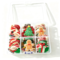 Papier de riz glutineux de Noël pour décoration de gâteaux, plats froids, desserts, pâtisseries, qualité alimentaire, moderne et simple