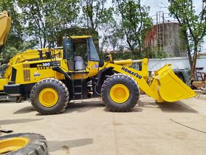 Cargador de ruedas Komatsu WA320 WA380 WA360 usado de alta calidad, carga nominal importada de Japón, buen precio en Shanghai - Product Image 3