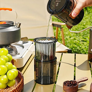 3-en-1 Ustensiles à <span class=keywords><strong>café</strong></span> combinés Pots à <span class=keywords><strong>café</strong></span> Ensembles d'infusion de <span class=keywords><strong>café</strong></span> faits à la main Coffrets cadeaux de ménage Cadeaux d'affaires - Product Image 2