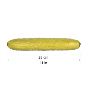 Realistic Cucumber Stress Relief Squeeze <b>Toy</b> Soft Sensory Hand <b>Toy</b> Novelty Prop Model for Kids Adults Office <b>Desk</b> - Product Image 6