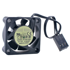 Ventilateur de refroidissement R123510BH 30x30x10mm DC12V 0.25A 3 broches à double roulement à billes 26dba pour carte mère Z370 <span class=keywords><strong>AORUS</strong></span> Gaming, boîtier d'ordinateur et processeur - Product Image 1