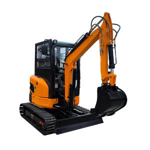 Mini-excavatrice sur chenilles d'usine du Shandong, petite excavatrice pour vergers, bras mobile, oscillation latérale, mini-excavatrice télescopique - Product Image 5