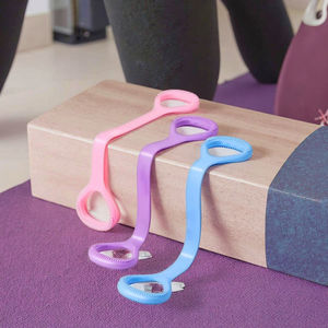 Libenli Bande de résistance en forme de 8 pour l'entraînement des épaules Bande d'exercice élastique pour Yoga Pilates Physiothérapie Adultes Enfants - Product Image 5