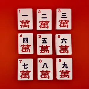 Classic Lucky Ladybug Themed 4-Layer Acrylic American Mahjong Set, Factory Pre-Order - Product Image 3