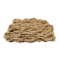 Filet décoratif tissé en filet de corde de chanvre de 10cm de maille 6mm pour l'escalade de plafond de barre et la clôture de sécurité d'escalier