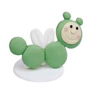 Accessori per Decorazione Torte a Tema Caterpillar Verde - Product Image 1