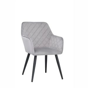 Wholesale Colors Cafe Restaurant Sillas Armchair Upholstered Fabric <b>Velvet</b> Dining Room <b>Chairs</b> - Product Image 6