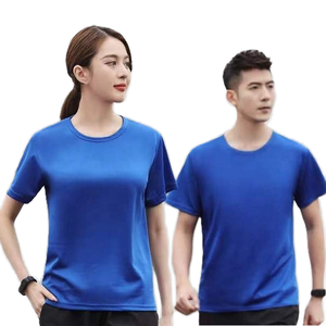 Polyester Slim Solid Quick Dry Unisex Promotional Advertising Giveaway Swag Marathon Sports Event Team Uniform Election t Shirts