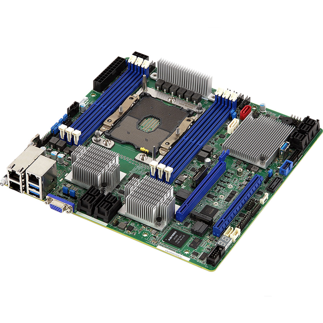 ASRock Rack EPC621D6U-2T16R Workstation Motherboard Intel Xeon Scalable DDR4 6-Channel 30 SATA Ports Dual 10GbE LAN M.2