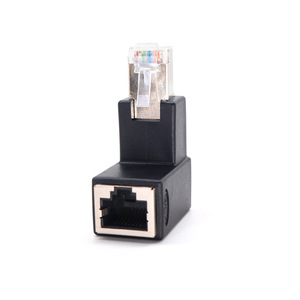 Manufacturer Wholesale Gigabit Extension Network Port Converter RJ45 Male RJ45 Female for Laptop <strong>Computer</strong> Notebook Notebook Port - Product Image 3