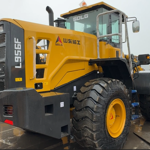 SDLG L956F Wheel <span class=keywords><strong>Loader</strong></span> 5000kg Beban Terukur 3.0m3 Bucket Mesin Asli 162KW Motor Tugas Berat untuk Pemuatan Material Konstruksi - Product Image 1