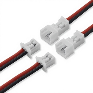 สายเชื่อมต่อแบบต่อกันชนิดตัวผู้-ตัวเมีย กระแสต่ำ 125-2P สำหรับแถบไฟ <span class=keywords><strong>LED</strong></span> <span class=keywords><strong>วงจร</strong></span>รวม สายเชื่อมต่อแบบ Molex 51021 พร้อมระบบล็อคอิเล็กทรอนิกส์ - Product Image 1