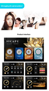 SCP-2601 4-in-1 Scalp Care <b>Machine</b> Vacuum Meridian <b>Massage</b> BIO Microcurrent Hot Therapy & Nutrient Sprayer - Product Image 6