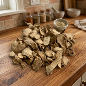 Jengibre Amargo Natural Deshidratado en Rodajas, Puro Jengibre Silvestre Indonesio para Champú, Raíz de Jengibre de 1 KG, Jawa Timur, Venta al por Mayor, Exportación a Granel - Product Image 1