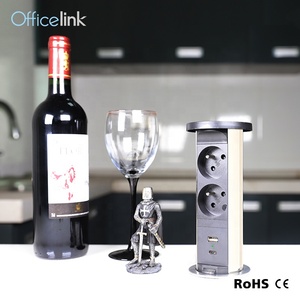 Water Proof Vertical French Tower Hidden <span class=keywords><strong>Socket</strong></span> Cho Máy Tính Để Bàn - Product Image 2