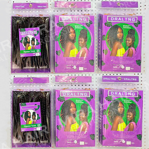 Bán buôn nhà máy Bohemian niềm đam mê <span class=keywords><strong>Twist</strong></span> tự nhiên ánh cao cấp sợi tổng hợp pre-kéo dài phần mở rộng tóc 1B 24'' - Product Image 2