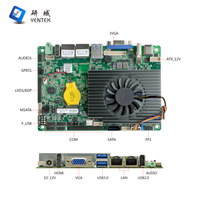 Placa Base Industrial Mini ITX EPIC de 3.5 Pulgadas, X86 Intel I5 6300U I7 6500U, DDR4, SATA, HD, VGA, LVDS, 2 LAN, 7 USB