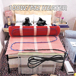 Chauffe-sol électrique KETS WARM 100W/M2 avec thermostat WiFi, design moderne, garantie 5 ans, matériau FEP pour usage hôtelier - Product Image 2