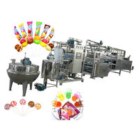 Nouvelle machine à fabriquer des sucettes caramel en acier inoxydable 304 Yucho YC-GDT150 entièrement automatique avec moteur servo, formage et dépose par matrices