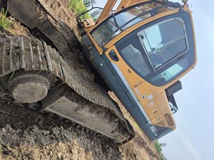 Excavatrice sur chenilles multifonctionnelle d'origine coréenne d'occasion Hyundai HX220HD Moteur Yanmar Pompe à engrenages à haut rendement Roulement 2023 - Product Image 4
