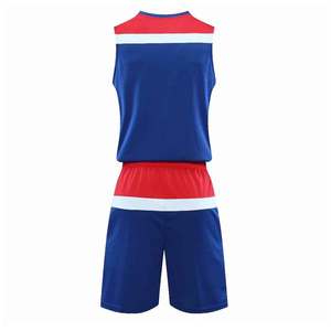 Uniforme de baloncesto personalizable unisex, conjuntos transpirables de material duradero de alta calidad para equipos - Product Image 3
