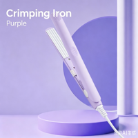 Catokan Rambut Mini Premium, Keramik PTC Portabel Anti-Scald untuk Gaya Corn Wave, Cocok untuk Rumah, Perjalanan, dan Salon