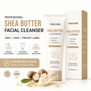Exfoliante <span class=keywords><strong>Facial</strong></span> Natural de Marca Privada OEM ODM, <span class=keywords><strong>Limpiador</strong></span> <span class=keywords><strong>Facial</strong></span> Blanqueador con Manteca de Karité, <span class=keywords><strong>Aceite</strong></span> Hidratante - Product Image 1