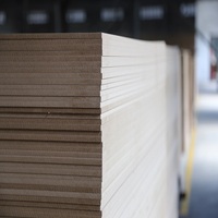 Feuille de Mdf haute brillance résistant à l'humidité utilisation de la cuisine panneau Mdf Mdf 18mm