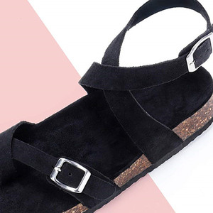 Ingrosso su misura nuovo Design della moda a buon mercato, scarpe Casual, cinturino con fibbia piatta, Sole <span class=keywords><strong>in</strong></span> <span class=keywords><strong>sughero</strong></span>, ultimo Design, sandalo con pantofola - Product Image 3