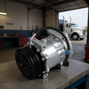 Kenworth T680 Peterbilt 365 367 382 384 386 388 389 579 587 Compresores de aire Compresor de CA para Peterbilt 388 389 587 - Product Image 2