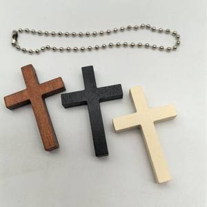 Llavero Cristiano con Colgante <span class=keywords><strong>de</strong></span> Cruz <span class=keywords><strong>de</strong></span> Madera, Artículos Religiosos Cristianos, Regalos <span class=keywords><strong>de</strong></span> Bautismo, Recuerdos para Invitados - Product Image 6