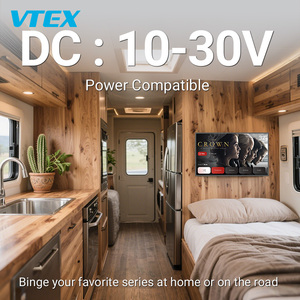 32 "RV Web OS Smart <span class=keywords><strong>TV</strong></span> 1G 8G Téléphone Miroir Marine Caravane Android Télévision Ensemble Montage <span class=keywords><strong>Mural</strong></span> <span class=keywords><strong>Camping</strong></span> En Plein Air 12V DC Voiture <span class=keywords><strong>TV</strong></span> - Product Image 4