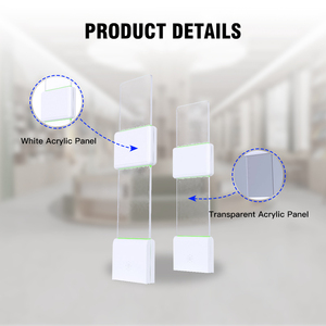 Puerta de Seguridad <span class=keywords><strong>RFID</strong></span> UHF Vertical Comercial |   Lector de Tarjetas <span class=keywords><strong>RFID</strong></span> con Panel Acrílico Marca MIJIN, Distancia de Lectura de 0.8-2m, IA - Product Image 3