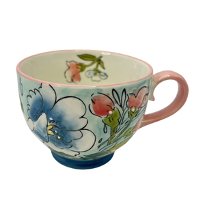 Taza de Cerámica Hecha a Mano de 300 ml (10 oz) Personalizable de Fábrica, Tazas de Café Pintadas a Mano, Tazas de Té con Logotipo - Product Image 3