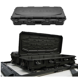 Caja Portaequipajes de Techo Rígido 4x4 <span class=keywords><strong>para</strong></span> Herramientas y Almacenamiento - 110x44x22CM-90L con Soportes de Instalación Sencilla - Product Image 1