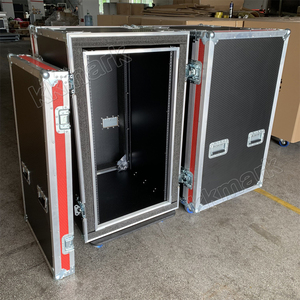 24U Nhiệm Vụ Nặng Nề Khuếch Đại Âm Thanh Sốc Gắn Giá Đỡ Trường Hợp Với Bánh - Product Image 6