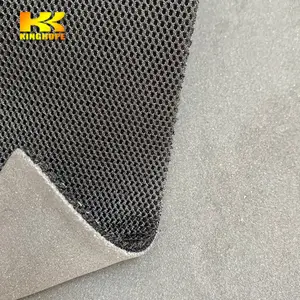 2022 Hot selling polyester bird eye mesh knitted fabric for sport shoes mesh fabric laminated with eva